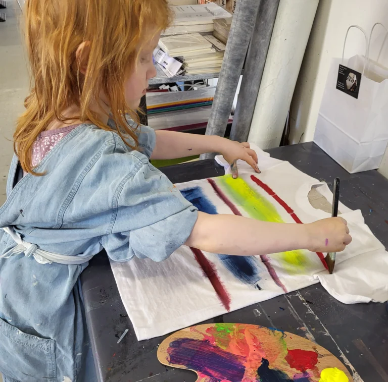 aktiviteter for børn: T-shirt maling